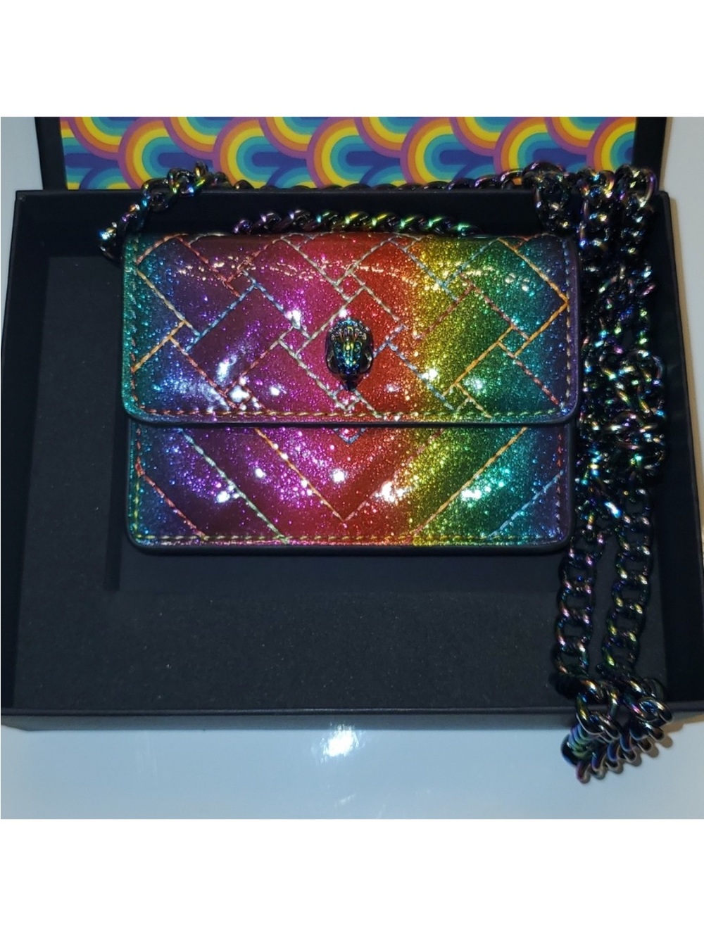 Kurt Geiger London Micro Kensington Crossbody - Picture 9 of 14